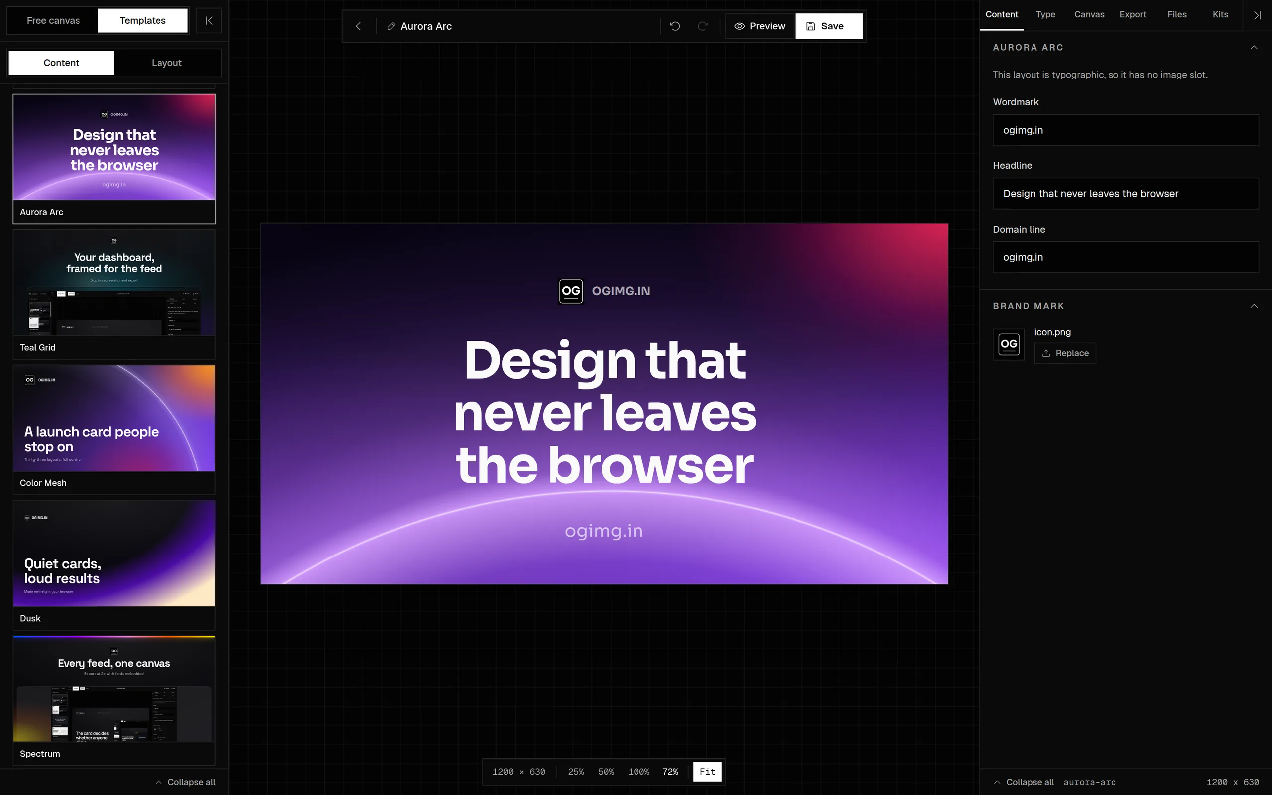 product screenshot